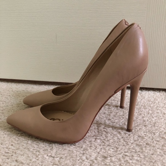 sam edelman nude heels